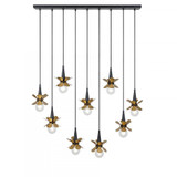 Portinatx Linear Chandelier Savoy House 1-2185-9-103