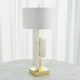 Global Views Posh Block Table Lamp 