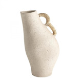 Global Views Leaning Sandstone Vase 