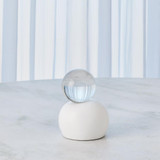 Global Views Single Meringue Sculpture Small with Sphere 