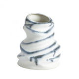 Global Views Melting Indigo Drip Vase 