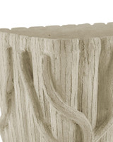 Currey and Company Rectangular Faux Bois Planter 