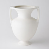 Global Views Grecian Medium Matte White Amphora 