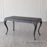 Global Views Paris Black Cerused Oak Desk 