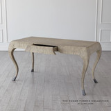 Global Views Paris Grey Sandblasted Oak Desk 