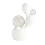 Global Views Triple Meringue Sculpture with 2 Spheres 