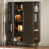 Global Views Rondelle Large Amber Vase 