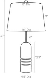 Arteriors Home Mendoza Lamp 