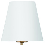 Crystorama Xavier Chandelier - Vibrant Gold, White 15"H 