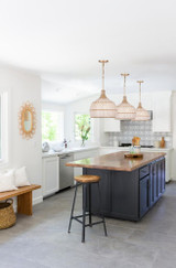 Crystorama Zanzibar Pendant - Soft Gold 14"H 