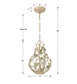 Crystorama Josie Mini Chandelier 