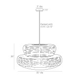 Arteriors Home Tanya Chandelier 