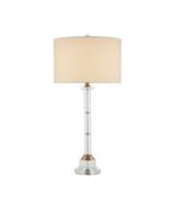 Currey and Company Lothian Clear Table Lamp 