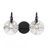 Savoy House Addison 2-Light Bathroom Vanity Light in Matte Black, Savoy House 8-3981-2-BK ALXMF 