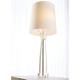 Global Views Modern Crystal Column Table Lamp 