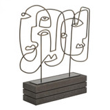 Global Views Congregation Bronze Sculpture 