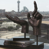 Global Views Hand Sculpture Upward Hand 