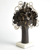 Global Views Rings and Things for Brains Bronze Sculpture 