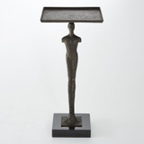 Global Views Modern Man Bronze Table 