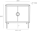 Arteriors Home Jonathan Side Table 