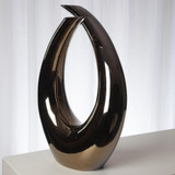 Global Views Loop Bronze Sculpture 