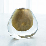 Global Views Conical Gold Vase 