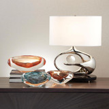 Global Views Abstract Bean Small Persimmon Vase 