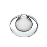 Global Views Micro Bubble Small Gray Vase 