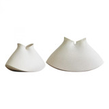 Global Views Under the Sea Large Rustic White Vessel 