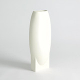 Global Views Orpheus Small Ivory Vase 