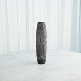 Global Views Horsetail Medium Gray Vase 
