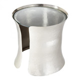 Global Views Cuff Nickel Lacquer Side Table 