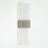 Global Views Acrylic Nickel Wall Sconce HW 