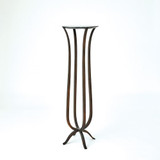 Global Views Chorda Large Bronze Pedestal 