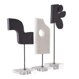 Arteriors Home Uri Sculptures, Set of 3 