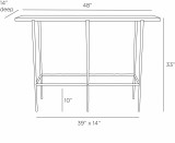Arteriors Home Barbana Console 