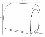 Arteriors Home Bucek Stool 