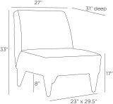 Arteriors Home Trudell Chair 