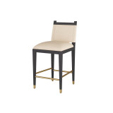 Arteriors Home Burdock Counter Stool Ivory 