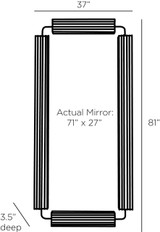 Arteriors Home Weller Floor Mirror 