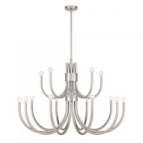 Savoy House Sorrento 15-Light Chandelier in Satin Nickel, Savoy House 1-6682-15-SN ALYLC 