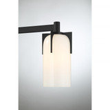 Savoy House Caldwell 3-Light Bathroom Vanity Light in Matte Black, Savoy House 8-4128-3-BK ALXMT 