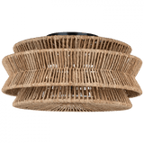 Visual Comfort & Co. Signature Collection Antigua XL Drum Semi-Flush Mount, Visual Comfort & Co. Signature Collection CHC 4016BZ/NAB D9AMZ 