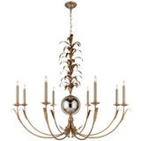 Visual Comfort & Co. Signature Collection Gramercy Large Chandelier, Visual Comfort & Co. Signature Collection CHC 1474GI D6A02 