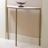 Global Views Hammered Gold Console 
