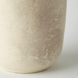 Global Views Fladis Tall Matte Cream Marble Vase 