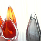 Global Views Fin Small Cinnabar Vase 