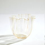 Global Views Handkerchief Large Gold Vase 