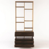 Global Views Oslo Antique Brass Etagere 7.20218