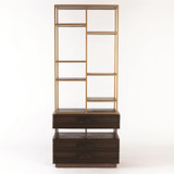 Global Views Oslo Antique Brass Etagere 7.20218